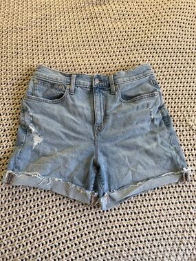 J Crew Factory high waisted denim shorts